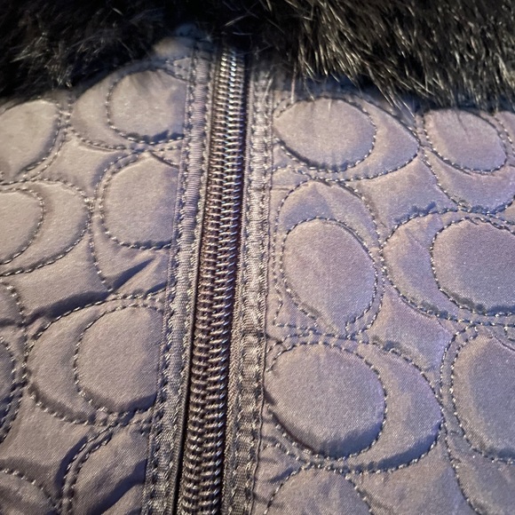 *New*COACH “Talen” | Black Fur Trimmed Snow Boot - sz 8 - Picture 5 of 6